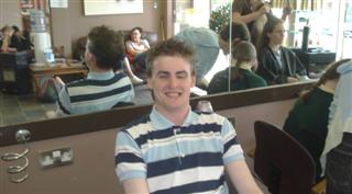 Student After Haircut
